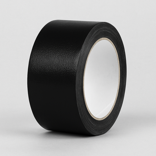 Duct tape 50mm, 50meter Zwart
