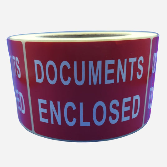 Etiket Documents Enclosed