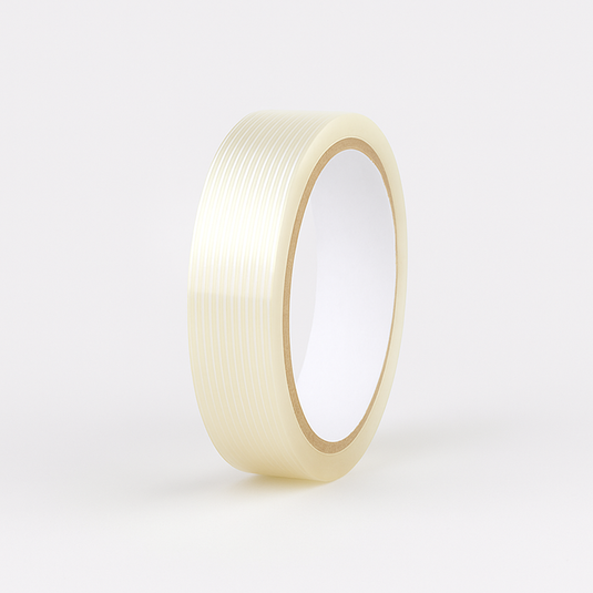 Filamenttape 12mm 50 meter kruisversterkt Hotmelt