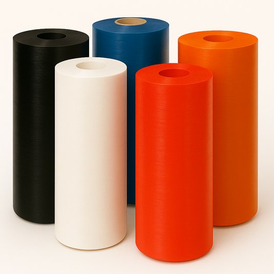 Machinefolie 150% rek gekleurd