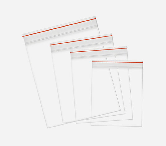 Gripzakken met schrijfvlak