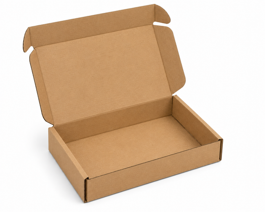 Brievenbusdoos 160x110x27mm, bruin