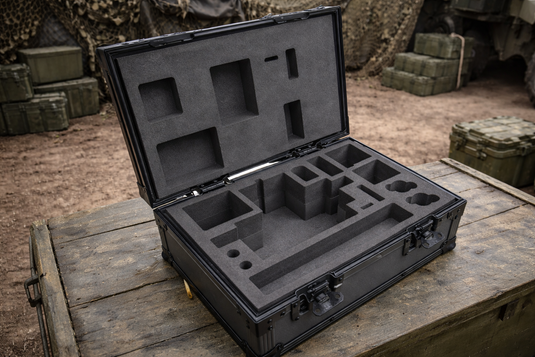 FLIGHTCASES MET FOAM INTERIEUR