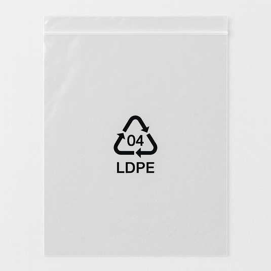 LDPE zakken 25x33cm 100mu transparant 1.250st/doos