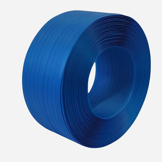 PP band 12mmx055mmx2500mtr k280 blauw 2st/doos